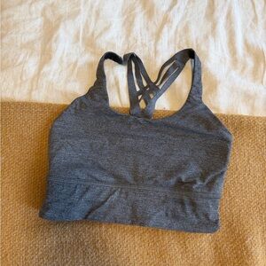lululemon athletica Charcoal Sports Bra